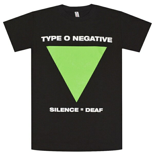 TYPE O NEGATIVE タイプオーネガティヴ Silence=Deaf Tシャツ