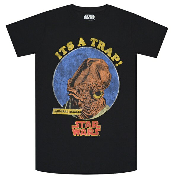 STAR WARS スターウォーズ Ackbar It 039 s a Trap Tシャツ