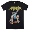 ANTHRAX AXbNX Spreading Skater Notman Vintage TVc