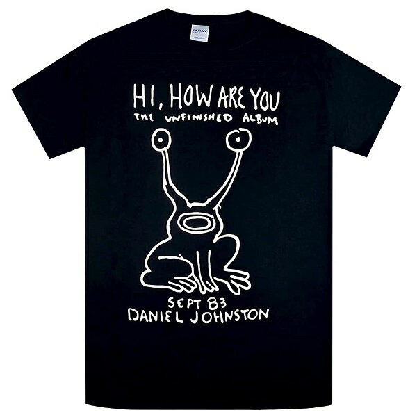 DANIEL JOHNSTON ダニエルジョンストン Hi How Are You Tシャツ BLACK
