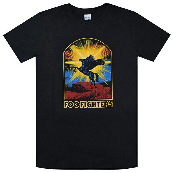 FOO FIGHTERS フーファイターズ Winged Horse Tシャツ