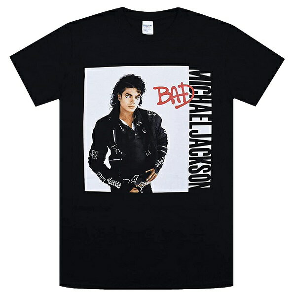 MICHAEL JACKSON マイケルジャクソン Bad Tシャツ BLACK