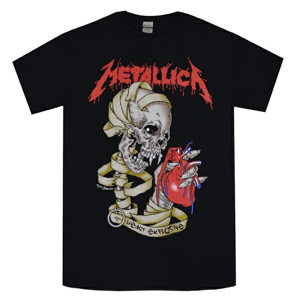 METALLICA メタリカ Heart Explosive Tシャツ