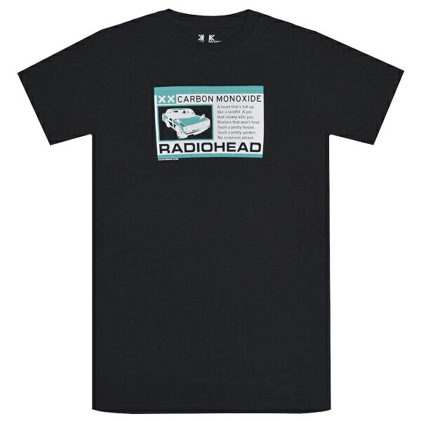 RADIOHEAD レディオヘッド Carbon Patch Tシャツ