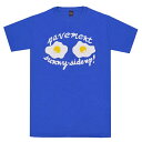 PAVEMENT ペイヴメント Sunny Eggs Sunny Side Up Tシャツ BLUE