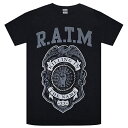 RAGE AGAINST THE MACHINE レイジアゲインストザマシーン Grey Police Badge Tシャツ