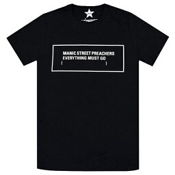 MANIC STREET PREACHERS マニックストリートプリーチャーズ Everything Must Go Monochrome Tシャツ