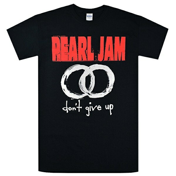 PEARL JAM パールジャム Don 039 t Give Up Tシャツ BLACK
