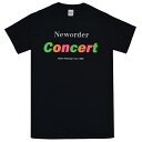 NEW ORDER ニューオーダー Concert Tシャツ