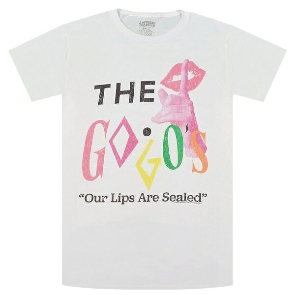 THE GO-GO'S ゴーゴーズ Lips Are Sealed Tシャツ