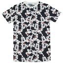 MICKEY MOUSE ミッキーマウス All Over Print Heads Tシャツ