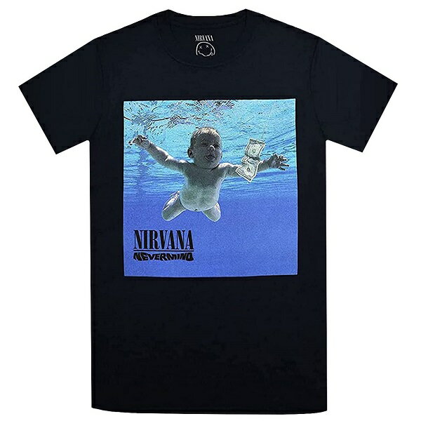 NIRVANA ニルヴァーナ Nevermind Album Tシャツ BLACK