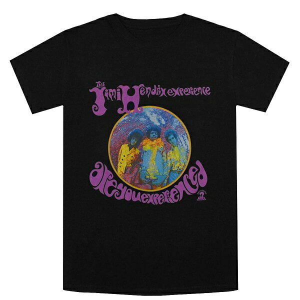 THE JIMI HENDRIX EXPERIENCE ザジミヘンドリックスエクスペリエンス Are You Experienced Tシャツ BLACK