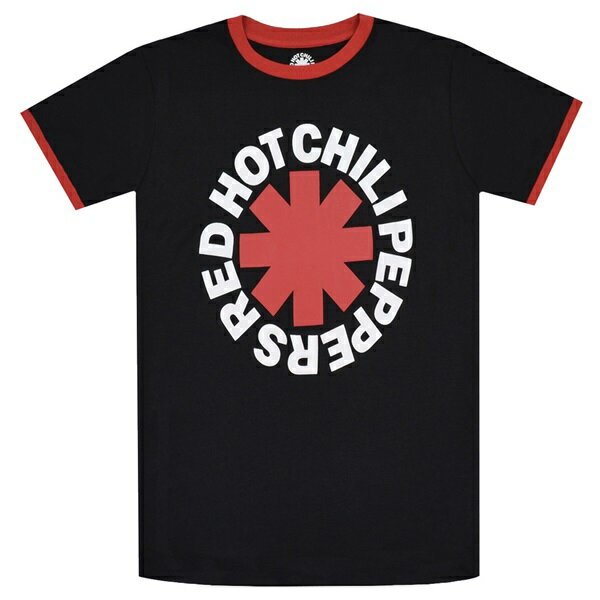 RED HOT CHILI PEPPERS レッドホットチリペッパーズ Classic Asterisk トリム Tシャツ
