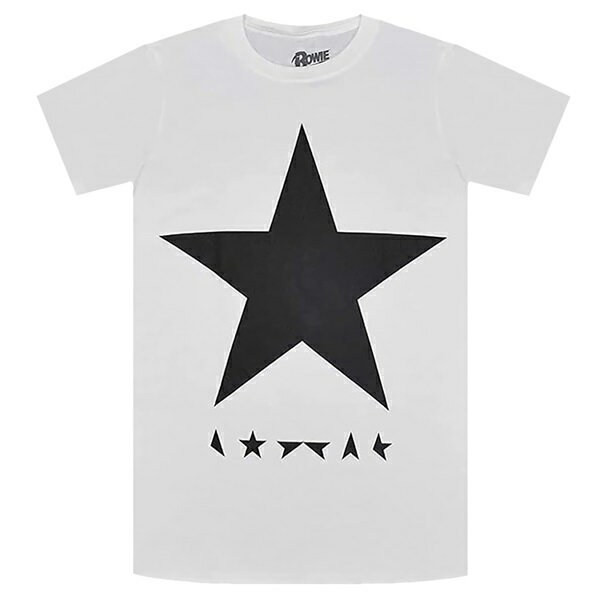 DAVID BOWIE デヴィッドボウイ Blackstar Tシャツ WHITE