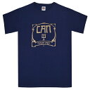 CAN カン Future Days Tシャツ NAVY