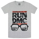 RUN DMC ランディーエムシー Glasses NYC Tシャツ GREY