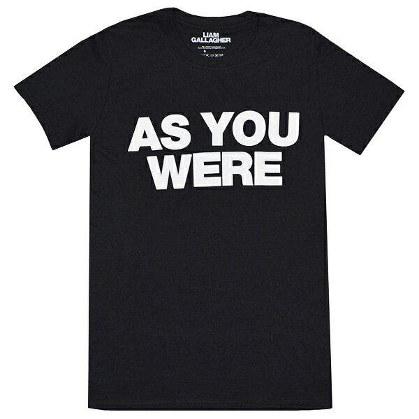 LIAM GALLAGHER リアムギャラガー As You Were Tシャツ