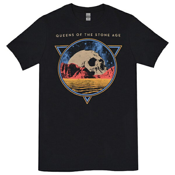 QUEENS OF THE STONE AGE クイーンズオブザストーンエイジ Skull Rock Tシャツ