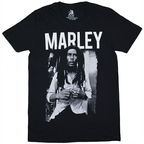 BOB MARLEY ボブマーリー Black & White Tシャツ