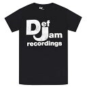 DEF JAM RECORDINGS デフジャムレコーディングス Classic Logo Tシャツ