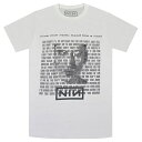 NINE INCH NAILS ナインインチネイルズ Head Like A Hole Tシャツ WHITE