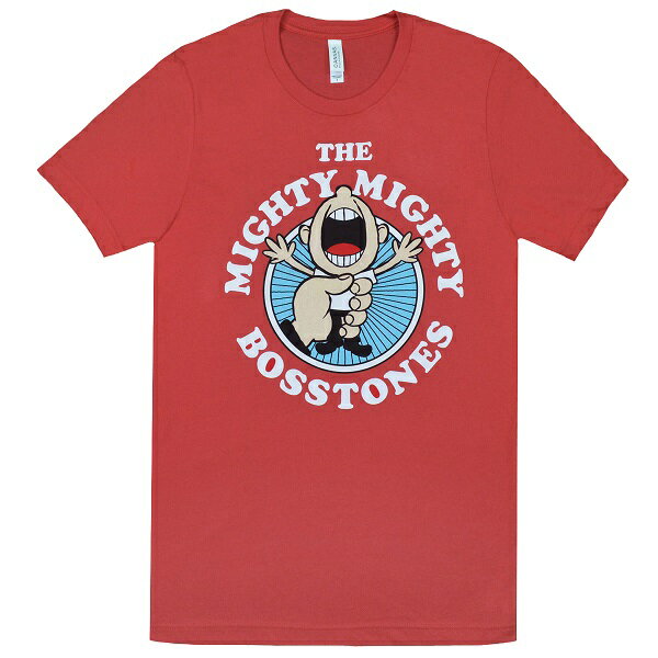 THE MIGHTY MIGHTY BOSSTONES マイティマイティボストーンズ While We're At It Red Tシャツ