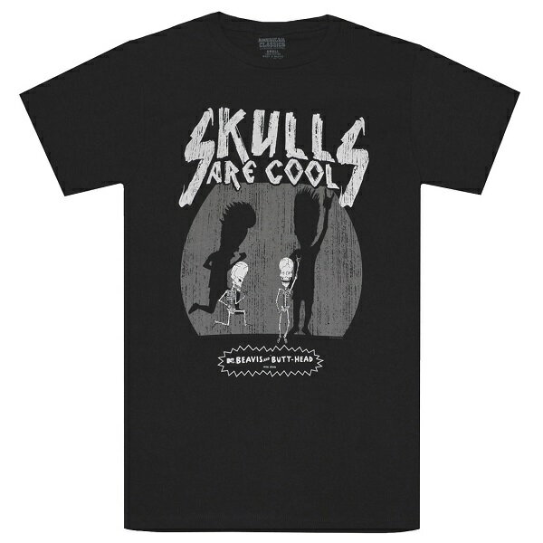 BEAVIS AND BUTT-HEAD ビーバスアンドバットヘッド Skulls Are Cool Tシャツ