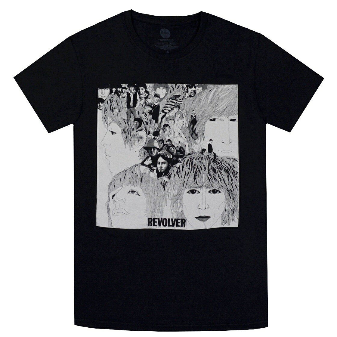 THE BEATLES ビートルズ Revolver Tシャツ BLACK