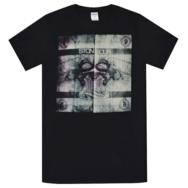 STONE SOUR ストーンサワー Audio Secrecy Square Tシャツ