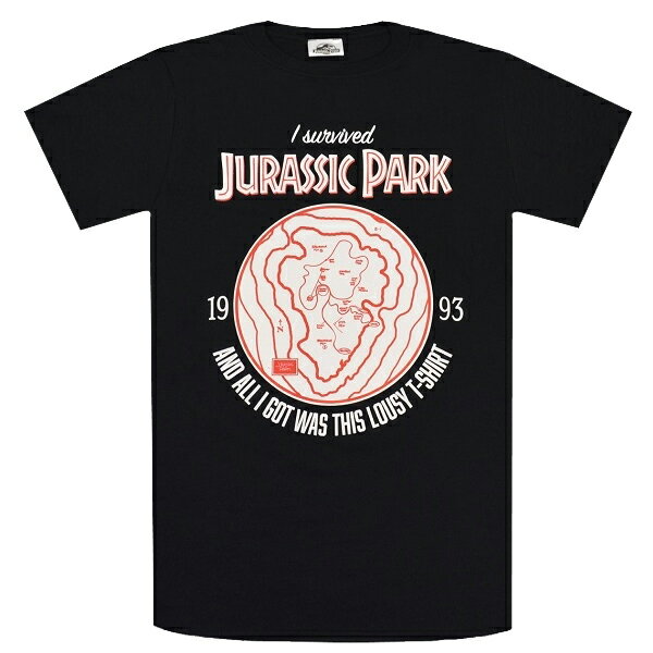 JURASSIC PARK ジュラシックパーク I Survived Jurassic Park Tシャツ