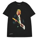 KURT COBAIN カートコバーン Guitar Photo Colour Tシャツ