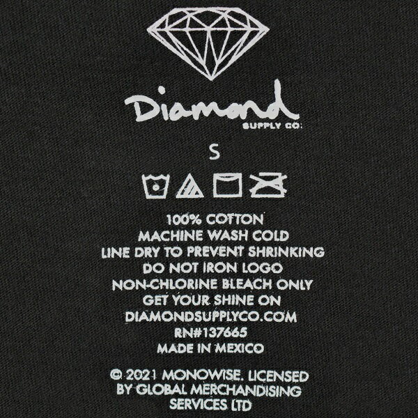OZZY OSBOURNE × DIAMOND SUPPLY CO. オジーオズボーン × ダイヤモンドサプライ Diary Of A Madman Tシャツ BLACK 3