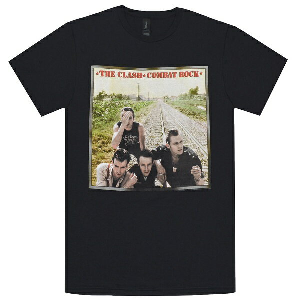 THE CLASH å Combat Rock T BLACK