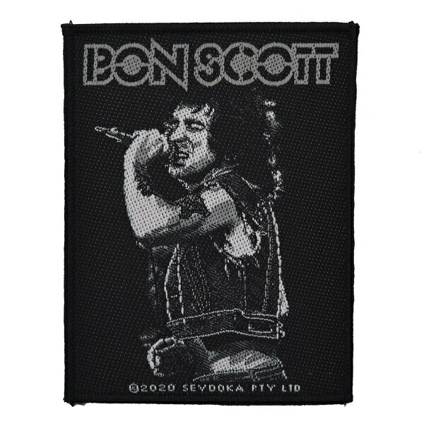 AC/DC エーシーディーシー Bon Scott Patch ワッペン