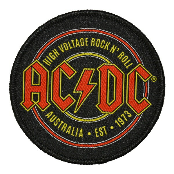 AC/DC エーシーディーシー High Voltage Rock N Roll Patch ワッペン