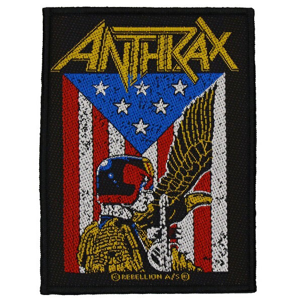 ANTHRAX AXbNX Judge Dredd Patch by
