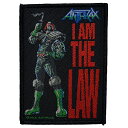 ANTHRAX アンスラックス I Am The Law Patch ワッペン