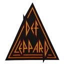 DEF LEPPARD ftp[h Triangle Logo Patch by