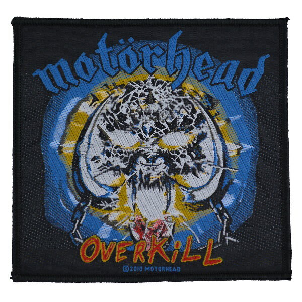 MOTORHEAD モーターヘッド Overkill Patch ワッペン