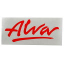 ALVA '77 OG Logo デカール ステッカー RED