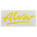 ALVA '77 OG Logo デカール ステッカー YELLOW