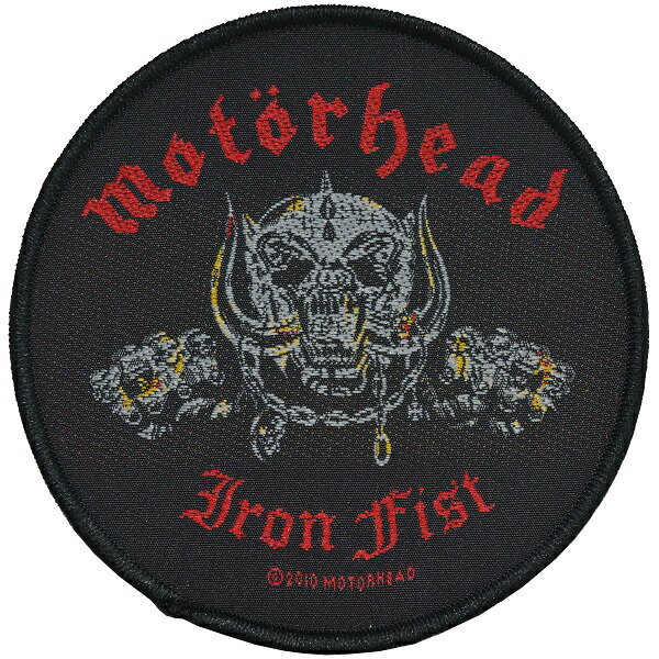 MOTORHEAD モーターヘッド Iron Fist Patch ワッペン 2