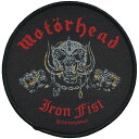 MOTORHEAD モーターヘッド Iron Fist Patch ワッペン 2