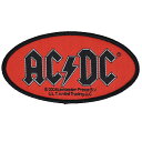 AC/DC エーシーディーシー Oval Logo Patch ワッペン