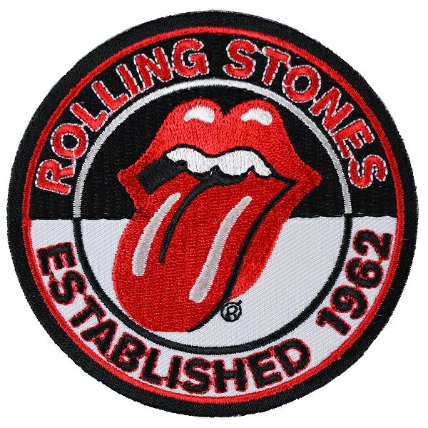 THE ROLLING STONES ローリングストーンズ Est 1962 Patch ワッペン