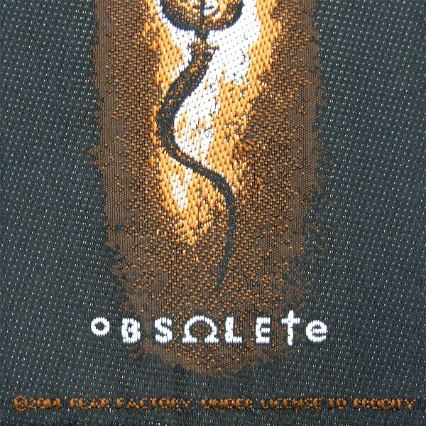 FEAR FACTORY フィアファクトリー Obsolete Patch ワッペン