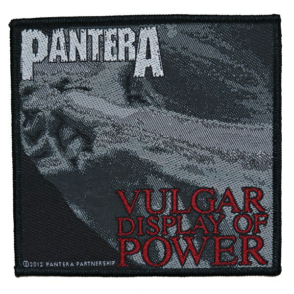 PANTERA pe Vulgar Display Of Power Patch by