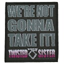 TWISTED SISTER gDCXebhVX^[ We're Not Gonna Take It Patch by