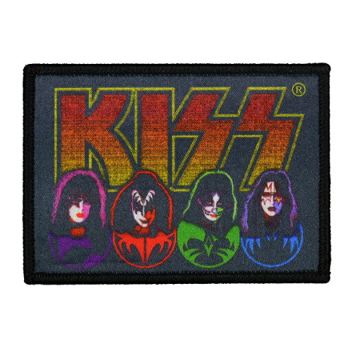 KISS キッス Faces & Logo Patch ワッペン KISS キッス Faces & Logo Patch ワッペン